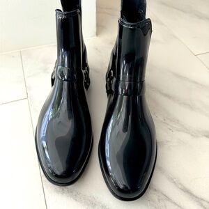 Black Ralph Lauren Waterproof Boots size 9